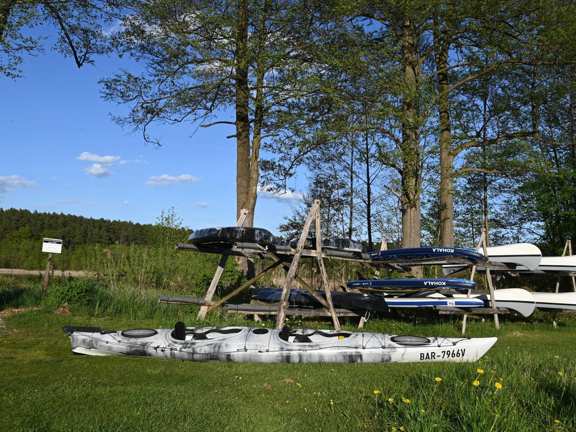 Ferienhaus-Park Brennickenswerder Lychen Exteriér fotografie